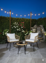 The Althea Bistro Terrace 3-Piece Set - Bamboo Finish - Image 2