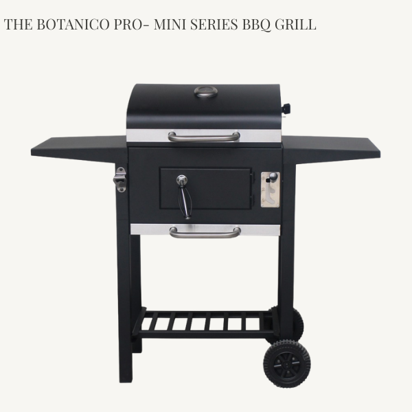 The Mini Series BBQ Grill, built with strong powder coated metal
