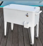 The Entertainer Rolling Ice Box – 73L Mobile Beverage Cooler - Image 3