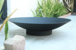 Modernist Metal Outdoor Fire Pit – Heavy-Duty 2mm Carbon Steel - Image 4