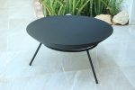 Modernist Metal Outdoor Fire Pit – Heavy-Duty 2mm Carbon Steel - Image 3