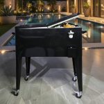 The Entertainer Rolling Ice Box – 73L Mobile Beverage Cooler - Image 2
