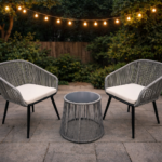 The Althea Bistro Terrace 3-Piece Set - Grey - Image 3