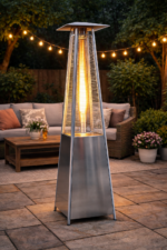 Stainless Steel Pyramid Beacon Patio Heater Gas Heater - Image 2