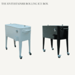 The Entertainer Rolling Ice Box – 73L Mobile Beverage Cooler