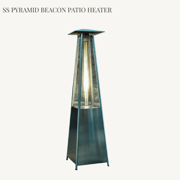 Stainless Steel Pyramid Beacon Patio Heater Gas Heater