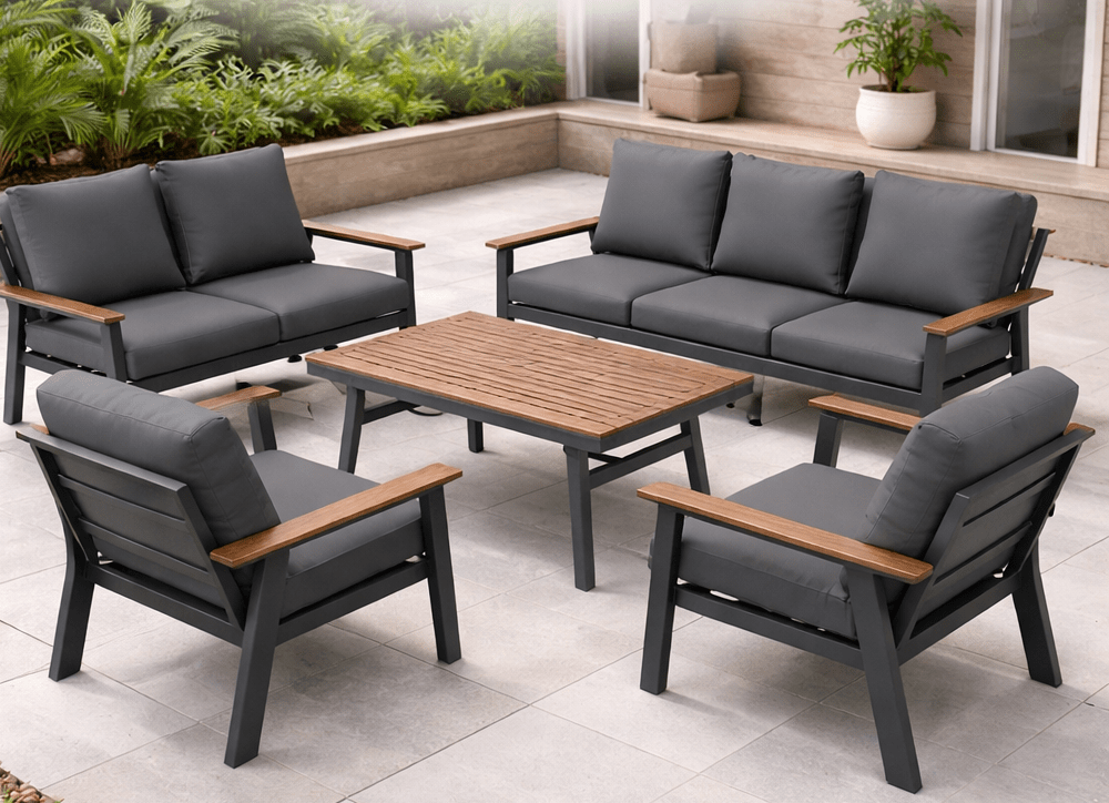 The Althea Grand 7-Seater Set - Grey - Image 2